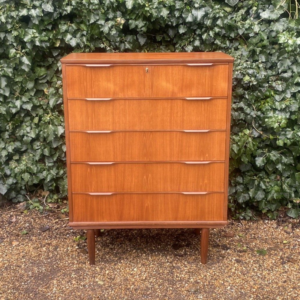 Vintage 1960's Danish chest of drawers