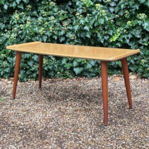 Vintage mid century surfboard coffee table