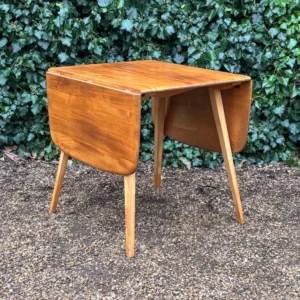 Vintage Ercol model 383 drop leaf dining table