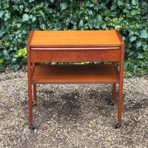Vintage Danish mid century side table