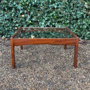 Mid century square coffee table