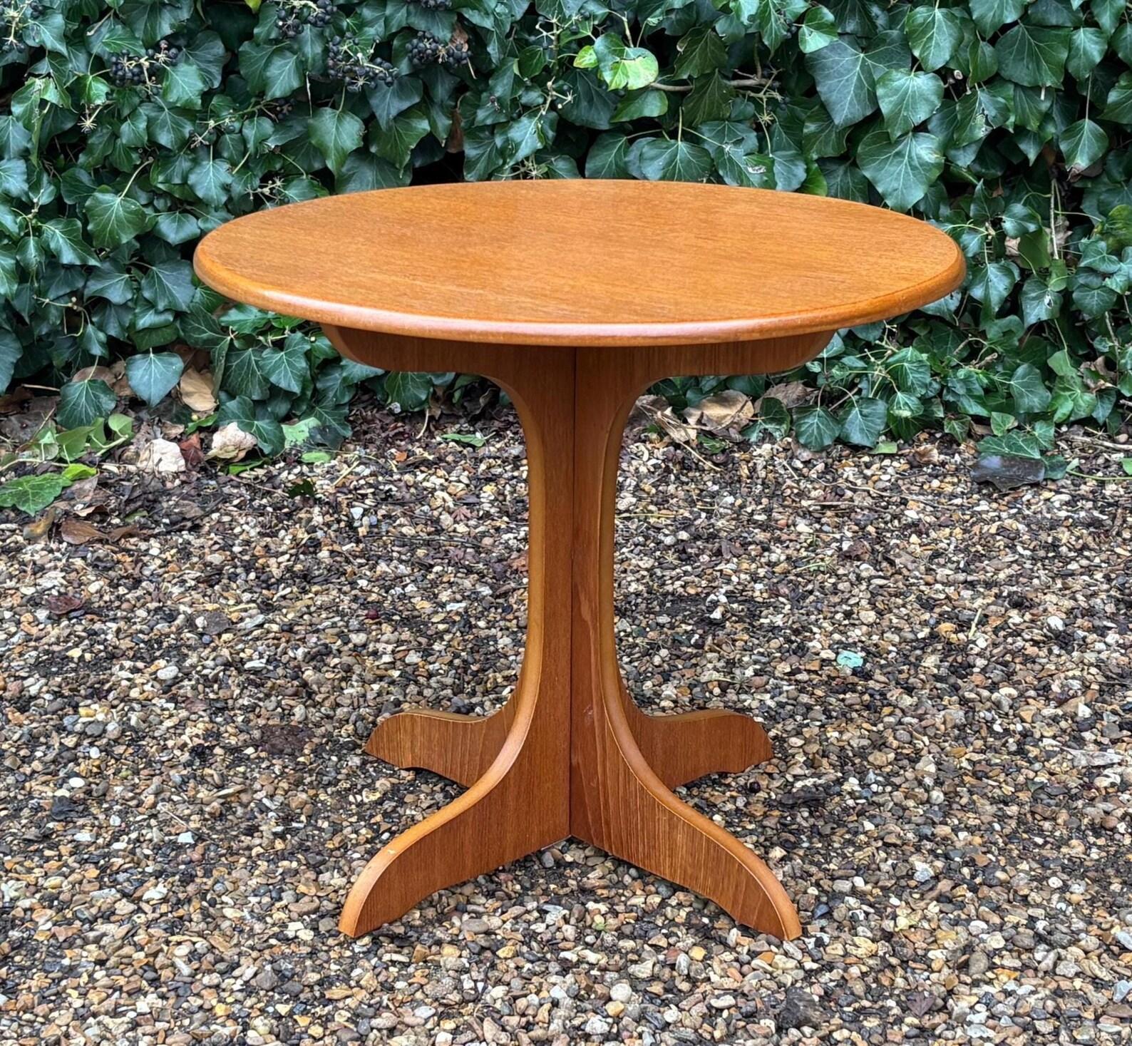 Mid Century Teak Side Table - Brick Vintage Interiors