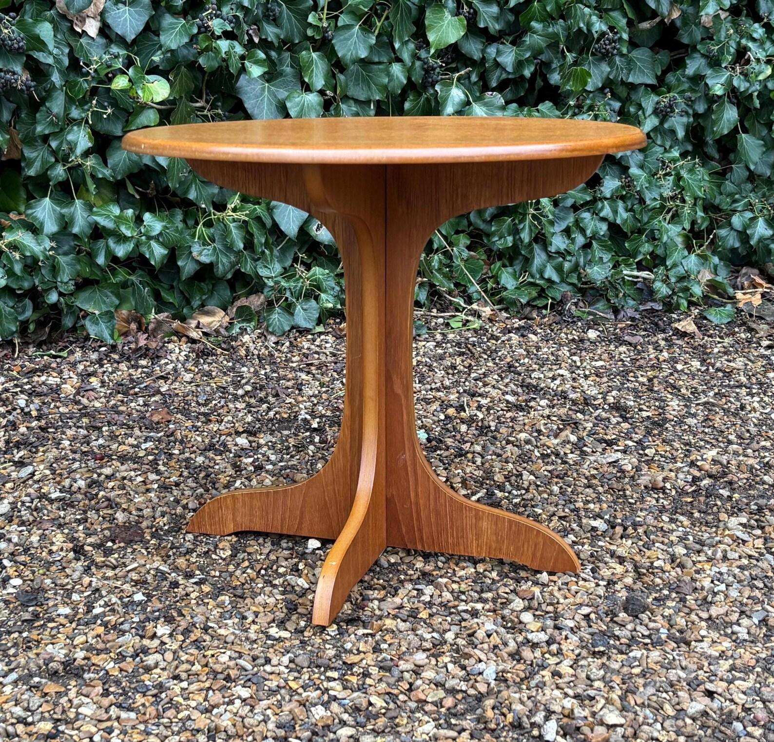 Mid Century Teak Side Table - Brick Vintage Interiors