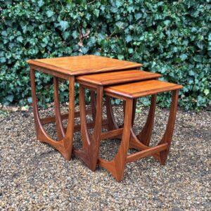 Vintage 1960's G Plan Astro nest of tables
