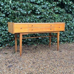 Mid century console hall table