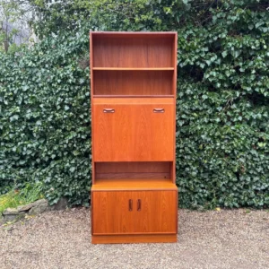 Vintage G Plan cocktail cabinet wall unit