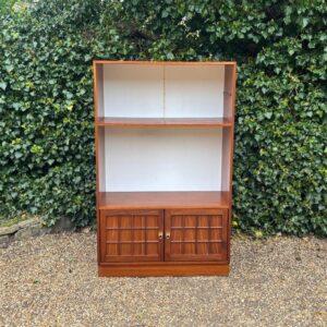 Mid century teak wall unit