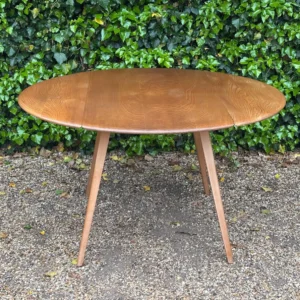 Vintage Ercol oval dining table