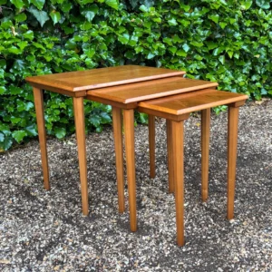 Vintage 1960s nest of tables