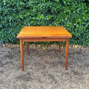 Danish mid century extending dining table