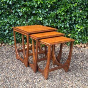Mid century G Plan Astro nest of tables