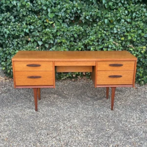 Mid century desk dressing table