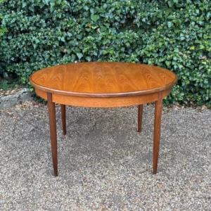 G Plan mid century circular dining table