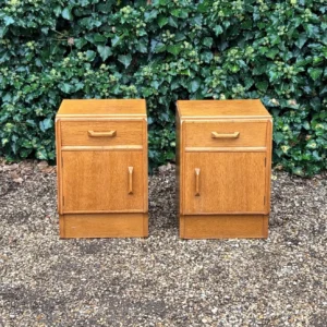 Mid century G Plan bedside cabinets