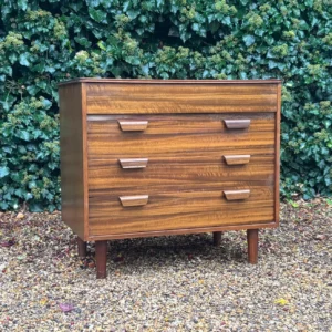 Vintage 1960s chest of drawers